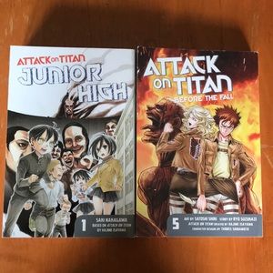 Attack on titan manga AOT anime